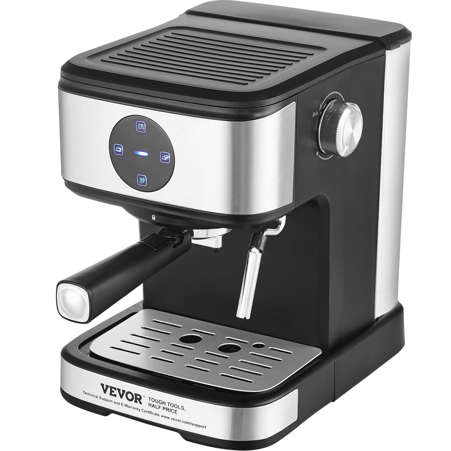 VEVOR Espresso Machine, 15 Bar Coffee and Espresso Maker with Milk Frother - A Crappy Cup of Coffee